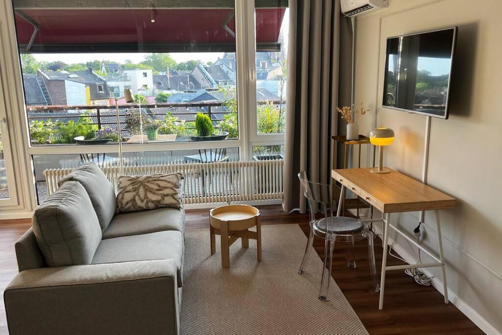 Bostel 88 - Moderne Stadtwohnung Mit Klimaanlage Moers Extérieur photo